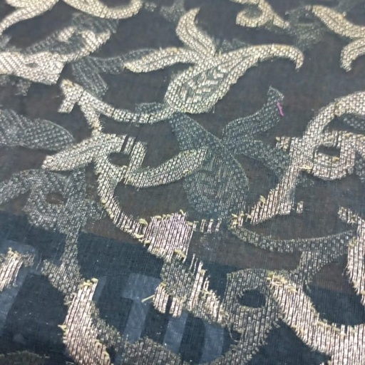 Organza Silk Jacquard Fabric (SS25) OSJS01