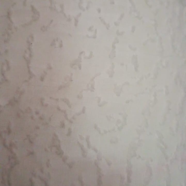 Clip Jacquard Dyed Fabric (Abstract, White)