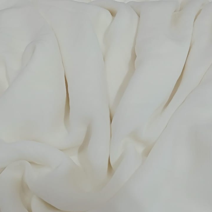 Viscose Velvet White Dyeable Fabric