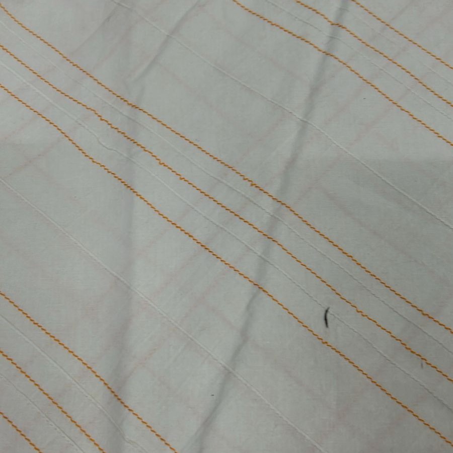 Cambric Cotton Doby Stripe Dyed Fabric (SS24)  CCDS03