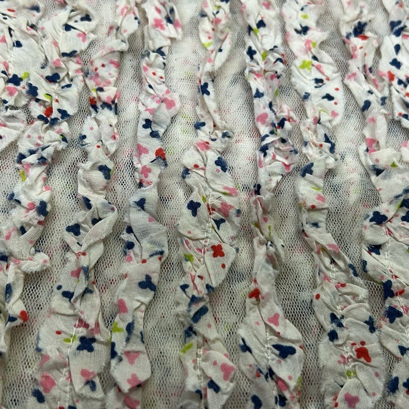 Frill Net Fabric (SS24)  SFDS06