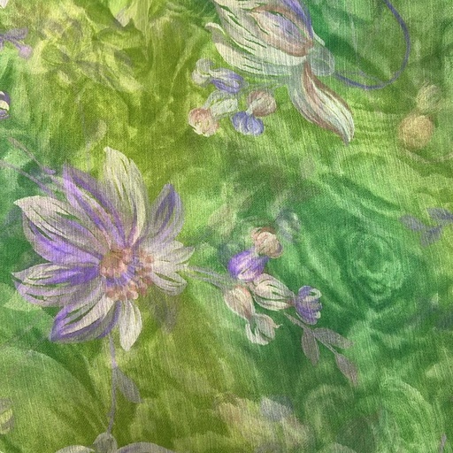 Poly Chiffon Print Fabric (SS24)  SFDS20