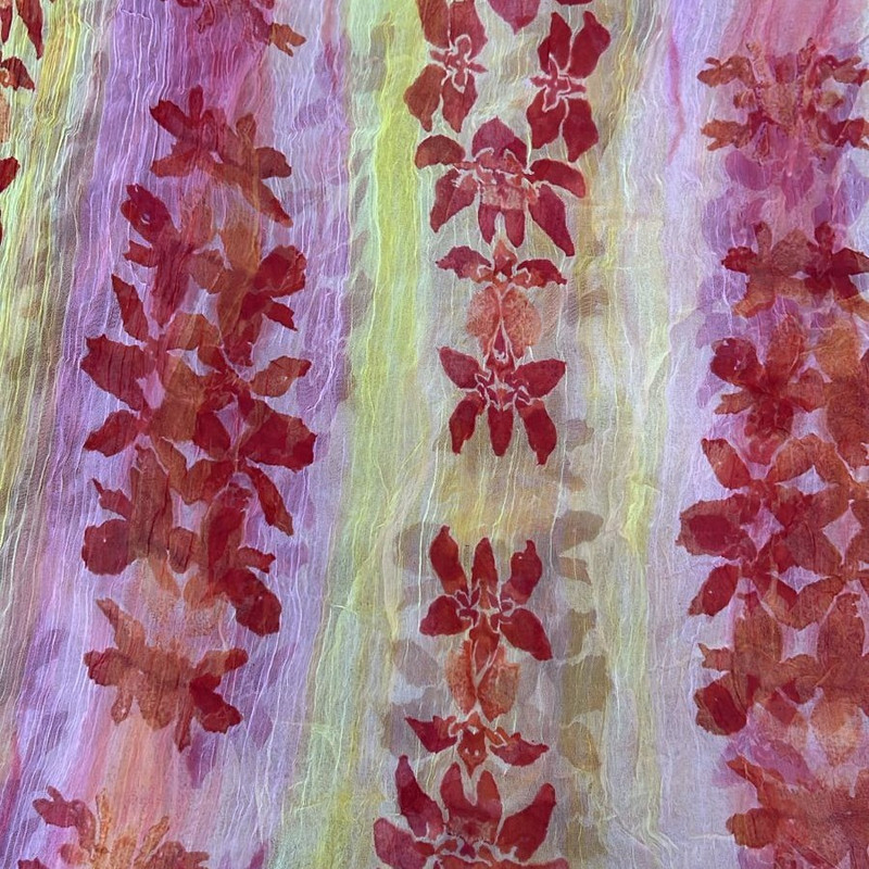 Viscose Chiffon Print Fabric (SS24)  SFDS27