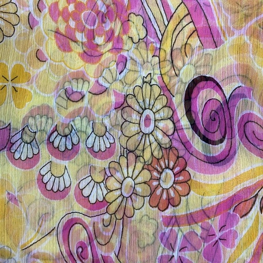 Poly Chiffon Print Fabric (SS24)  SFDS28