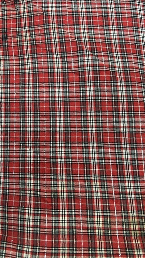 Cotton Check Shimmer Yarn Dyed Fabric (SS25) SFDS141