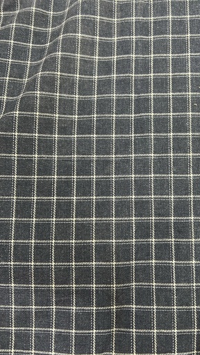 Courds Wool Small Check Yarn Dyed Fabric (SS25) SFDS77