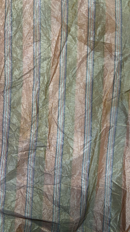 Poly Silk Stripe Light Print Fabric (SS25) SFDS108