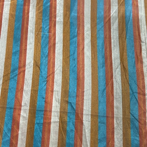 Print On Poly Silk Stripe (SS25) SFDS208