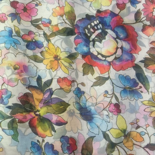 Print On Flat Chiffon FCPS193