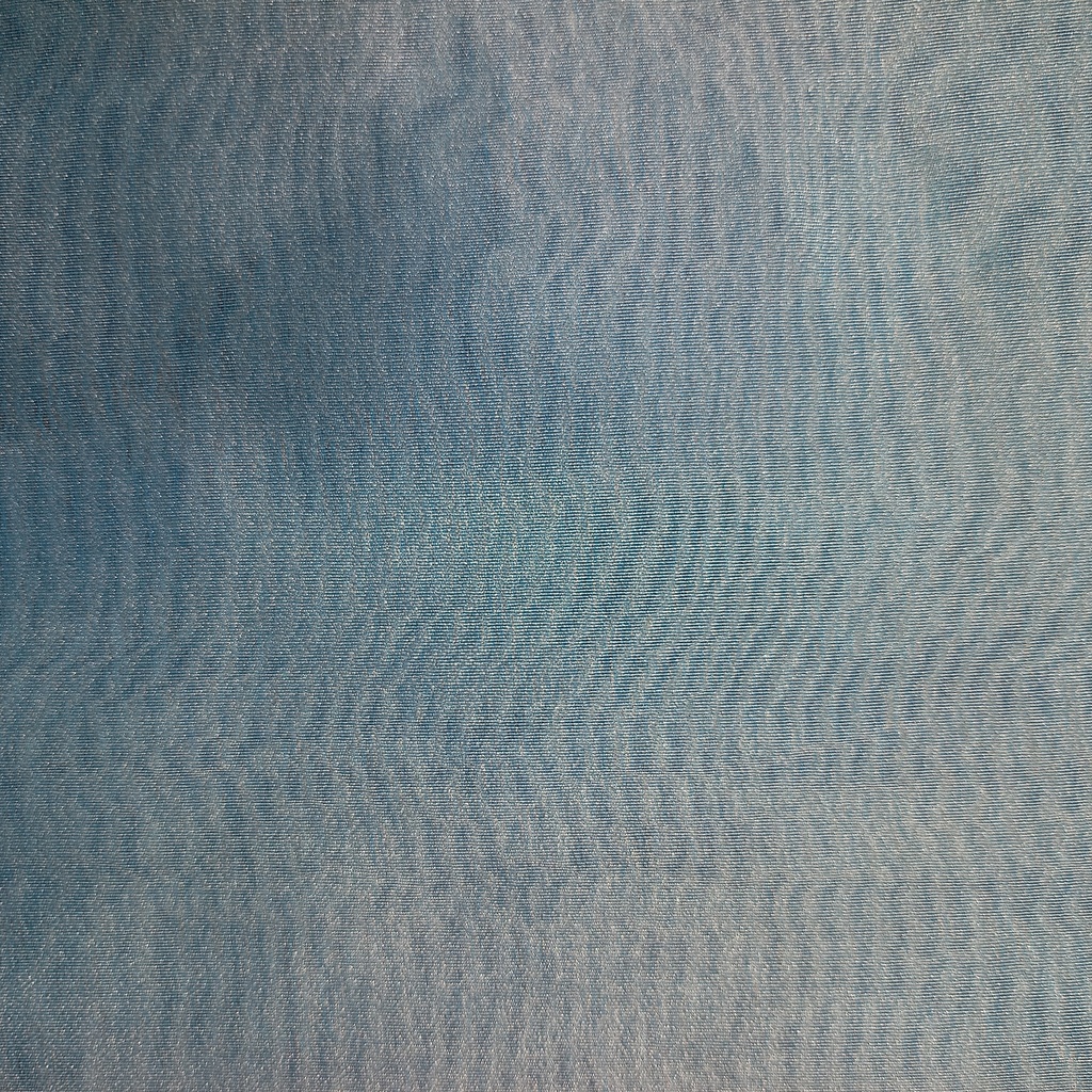 Blue Tissue Organza Dyed Fabric (SS25) NPCS04