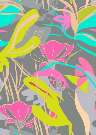 Sushi Voile Print Fabric SVPF001