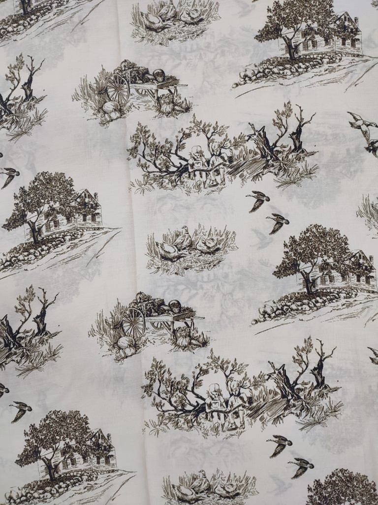 Sushi Voile Print Fabric SVPF049