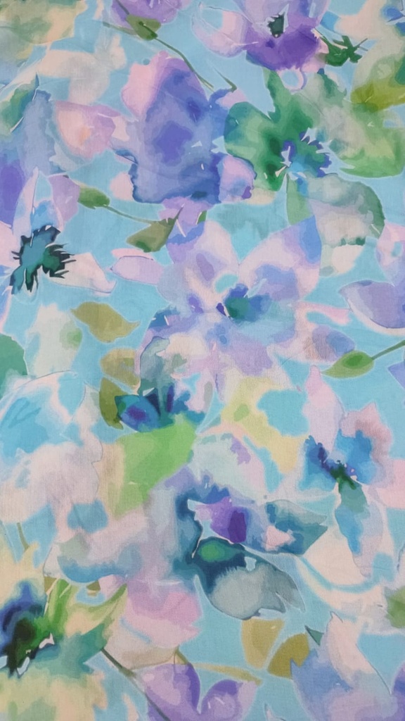 Sushi Voile Print Fabric SVPF056