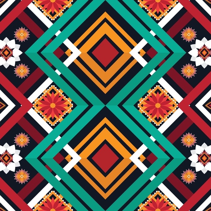 Sushi Voile Print Fabric SVPF057