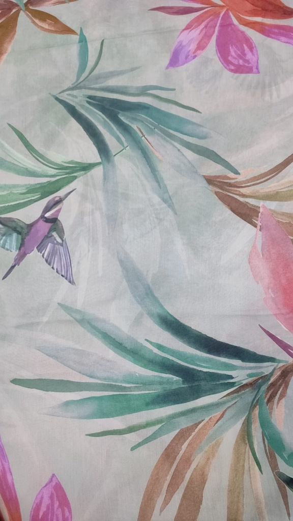 Sushi Voile Print Fabric SVPF064