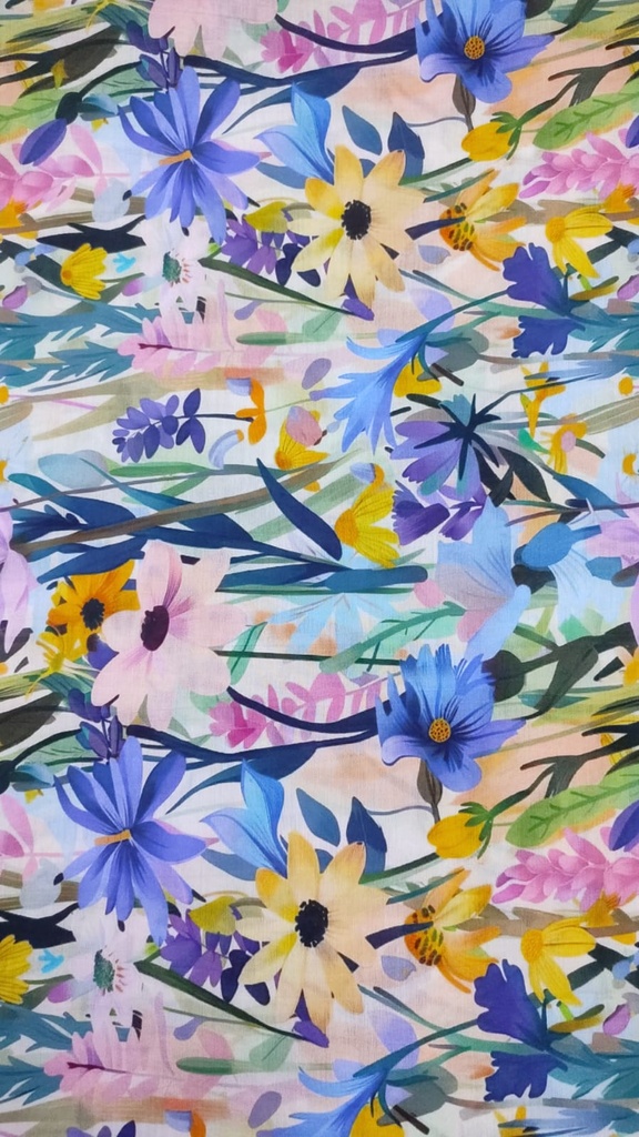 Sushi Voile Print Fabric SVPF071