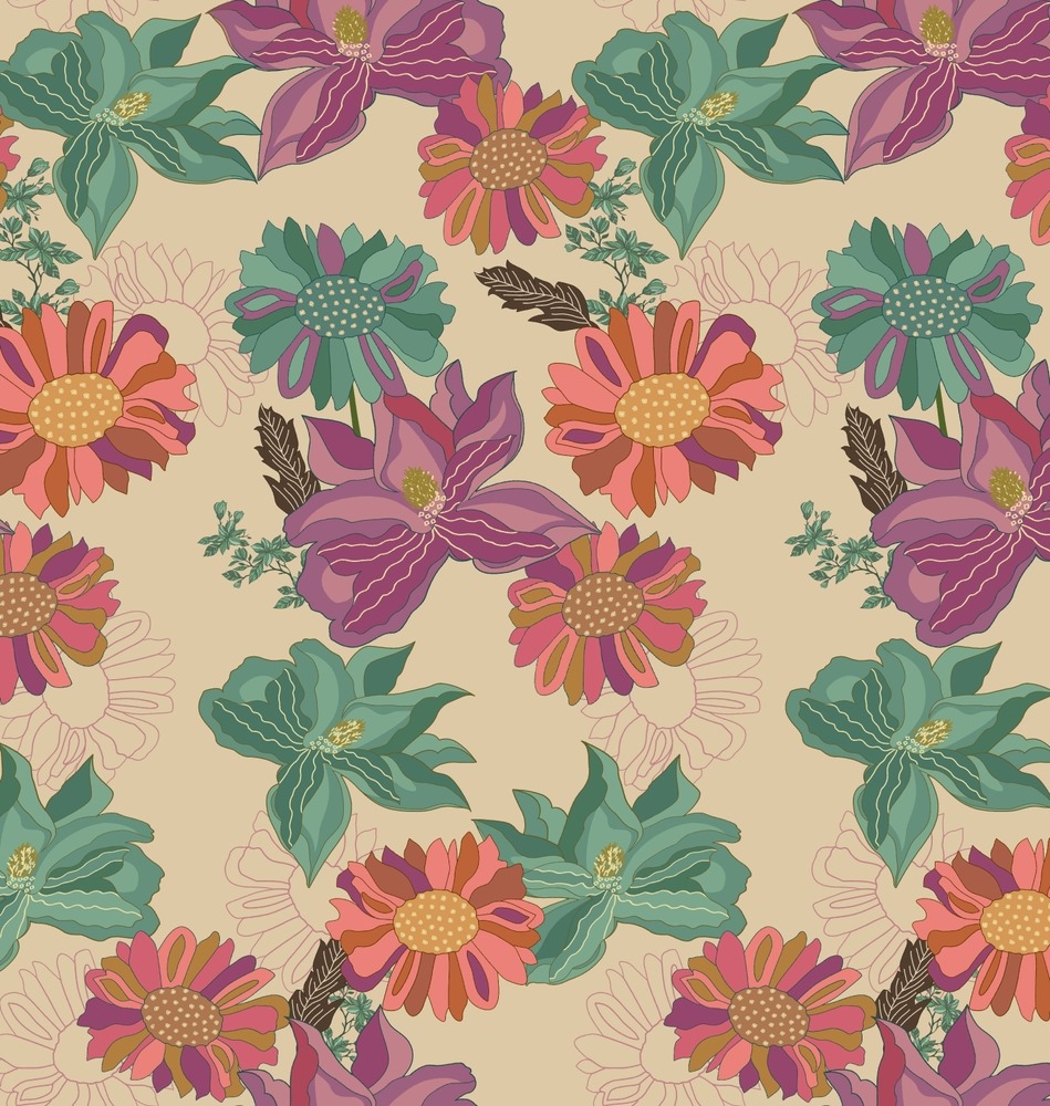 Sushi Voile Print Fabric SVPF073