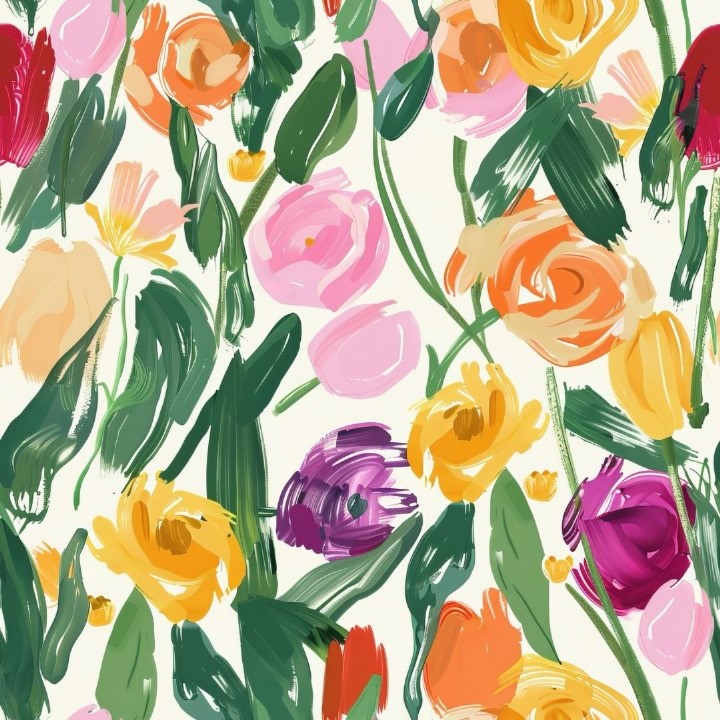 Sushi Voile Print Fabric SVPF083