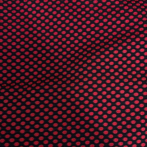 Red & Black Knitted Jacquarde