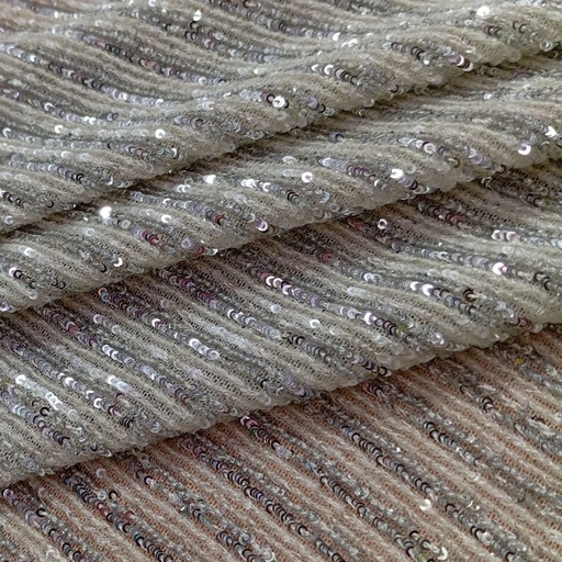 MM Sequins (Off White Silver)