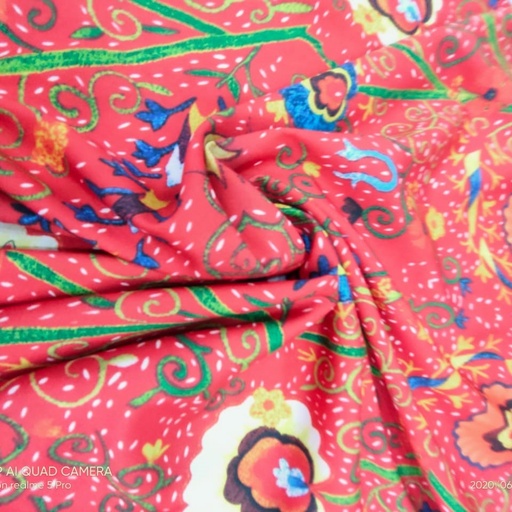 Print On Crepe Georgette Lycra CGLP07