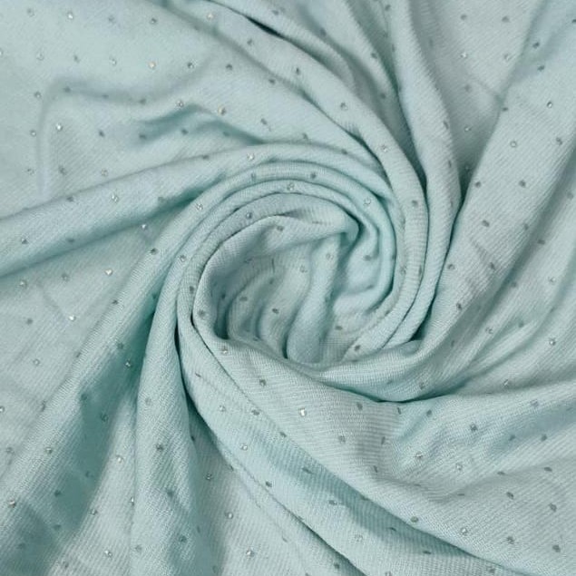 Oscar Knitted Fabric (Dot + Smoke Foil)