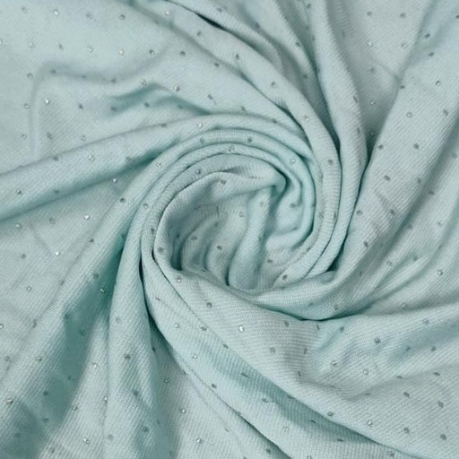 Oscar Knitted Fabric (Dot + Smoke Foil)