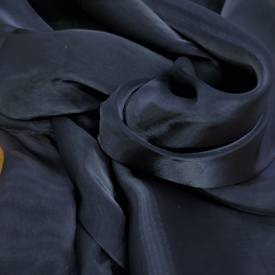 Fluid Organza Dyed Woven Fabric