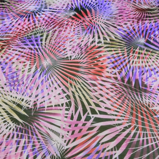 Canvas Art Print On Silk Chiffon S23-SCPS135