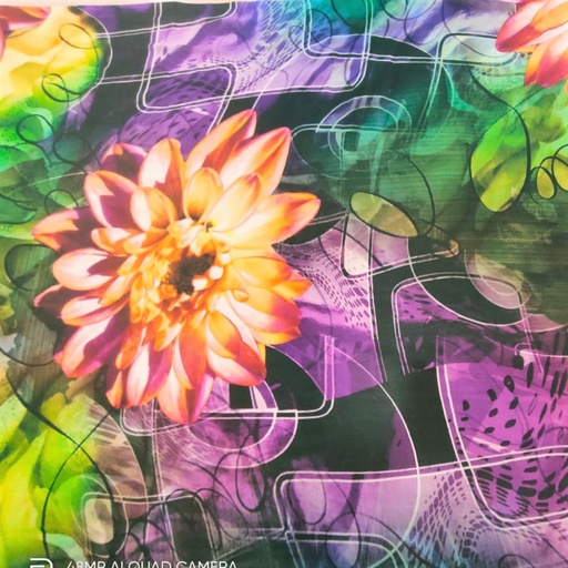 Print On Silk Georgette#04