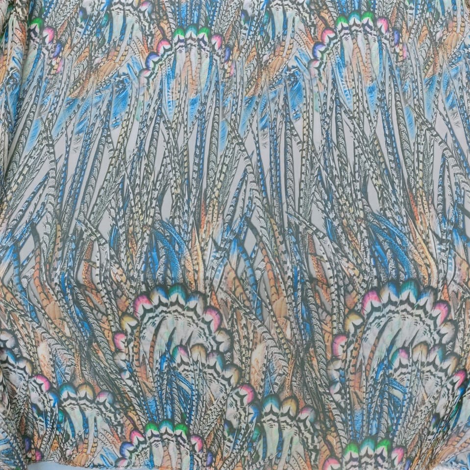 Print On Flat Chiffon FCPS84