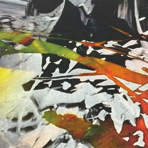 Print On Viscose Crepe #05