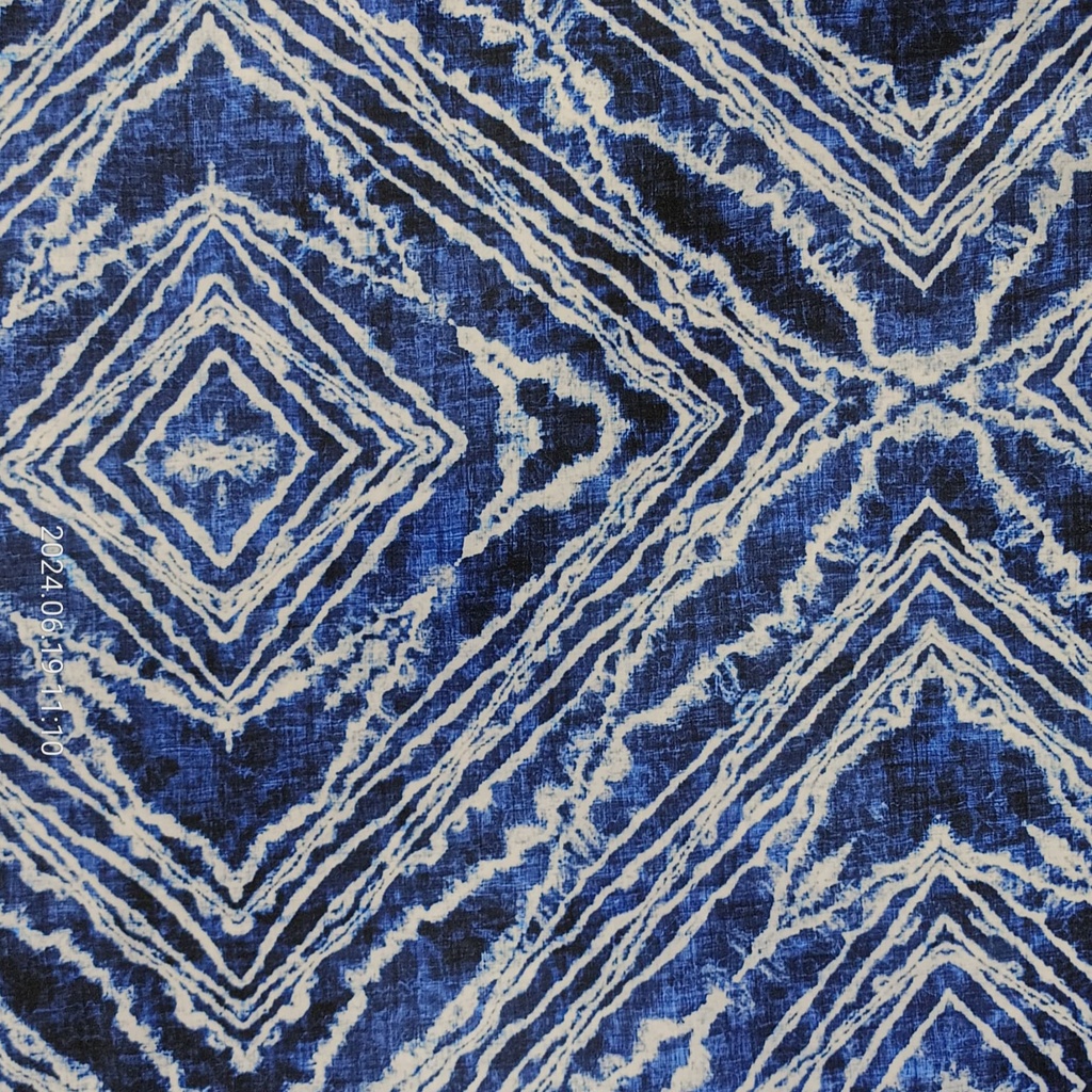 Black & White Marble Print On Twill Satin (D#70C#3) TSPS26