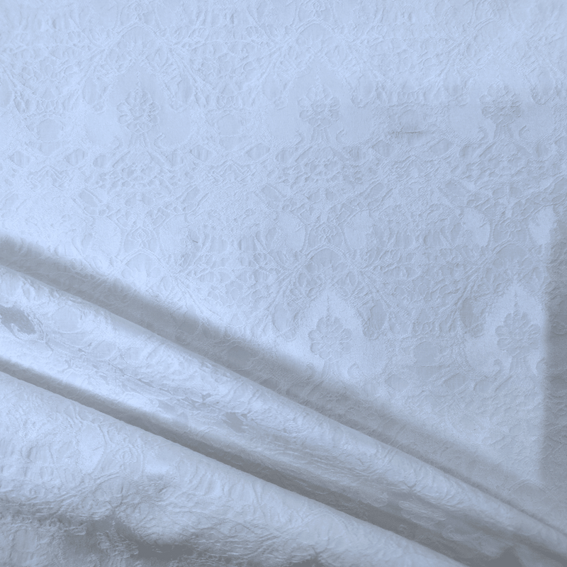 Turino Jacquard TJ120 (Colour 01White, Des No1371)