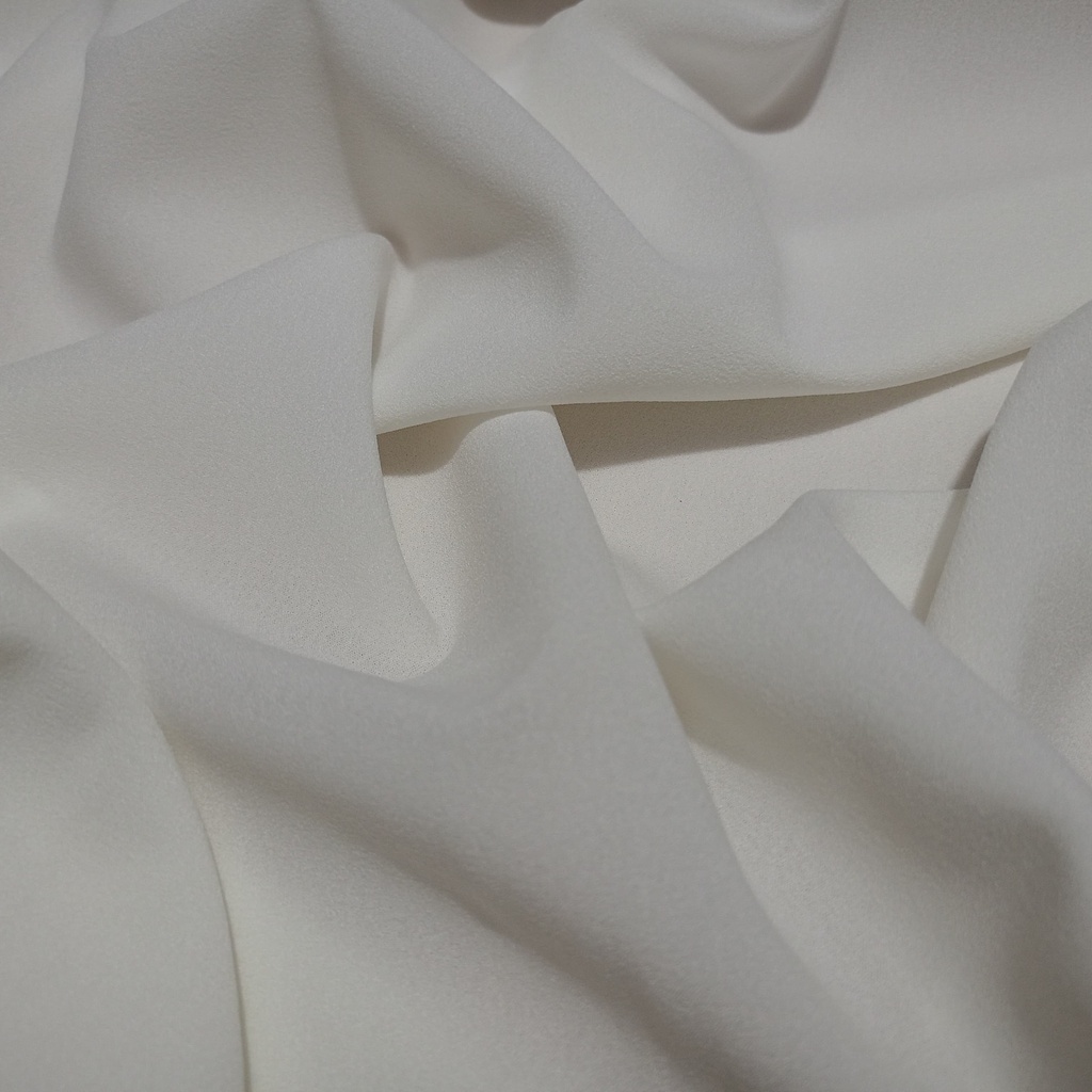 Diamond Crepe White Dyed Fabric