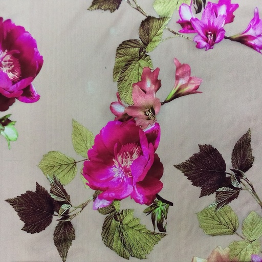 Magenta Zinnia Print On 3D Net S24 3DPS14